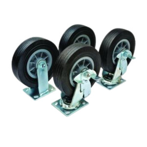 Crescent Tools CRES-1-321990 6in Casters - 2 Fixed & 2 Plain Swivel with Brakes