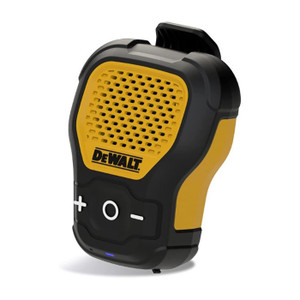 DEWALT DEW-DXMA1901158DW2 Wearable Bluetooth Speaker With Footer (Updated)