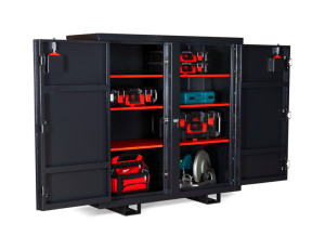 Armorgard ARM-SB48 SiteBoss Cabinet Black Grey