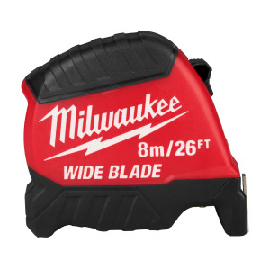 Milwaukee MIL-48-22-1226 8m/26ft Wide Blade Tape Measure