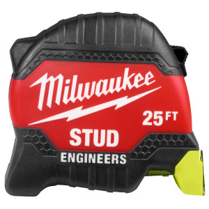 Milwaukee MIL-48-22-1425E 25ft Stud Tape Measure With Engineer's Scale