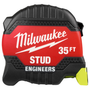 Milwaukee MIL-48-22-1435E 35ft Stud Tape Measure With Engineer's Scale