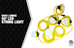 Southwire SOU-7174SW 50ft 18/3 LED String Light