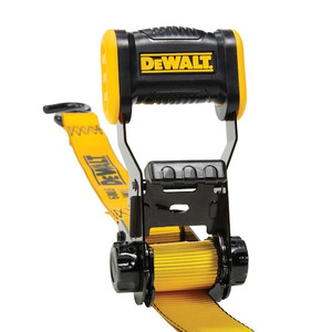 DEWALT DEW-DXBC18004 1.25in x 12ft Light Duty Ratchet Tie Down Straps 1800 LB Break Strength 4 Pieces
