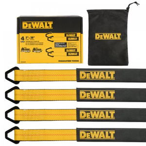 DEWALT DEW-DXBC80005 Premium Axle Strap 4 Piece Kit