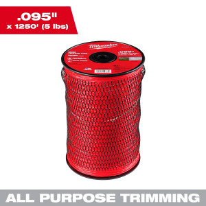 Milwaukee MIL-49-16-2813 .095in x 1250ft Twisted Trimmer Line