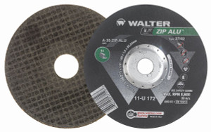 Walter Surface Technologies WAL-11U172-1PC ZIP ALU Cut-Off Wheel 7in x 1/16in x 7/8in Type 27