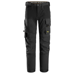 Snickers Workwear SNI-6375040XX 6375 Allroundwork 4-way Stretch Trousers - Black