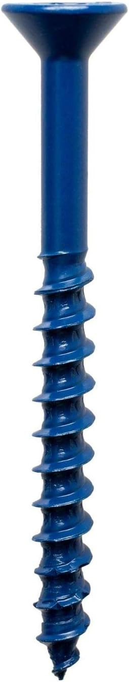 Simpson SIM-TNT25FLATTXX Titen Turbo Concrete And Masonry Screw Anchor