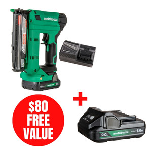 Metabo HPT HPT-NP1835DAM MultiVolt 1-3/8-in 23-Gauge Cordless Pin Nailer W/ 2.0AH Battery
