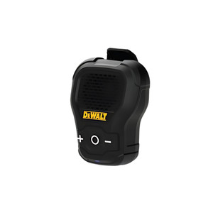 DEWALT DEW-1901158DW2BA Jobsite Pro Wearable Speaker - Limited Black Edition