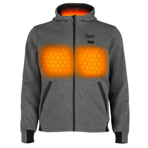 Milwaukee MIL-M200G-21XX M12 Gray Heated Hoodie 2.0Ah Kit