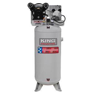 King Canada KING-KC-6160V2 Stationary 6.5 Peak HP 60 Gallon Air Compressor