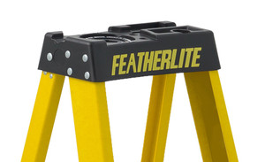 FeatherLite FEA-6912 12ft Extra-Heavy Duty Fiberglass Stepladder