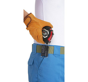 Tajima TAJ-GS-C25BW 25ft GS-LOCK Tape Measure with Hook & Compatible Clip