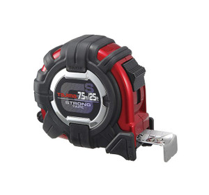 Tajima TAJ-GS-C25/7.5MBW 25ft/7.5m GS-LOCK Tape Measure with Hook & Compatible Clip