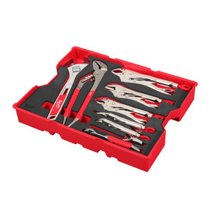 Milwaukee MIL-48-22-0160 9-Piece Pliers & Wrench Set with Tray For PACKOUT Drawers
