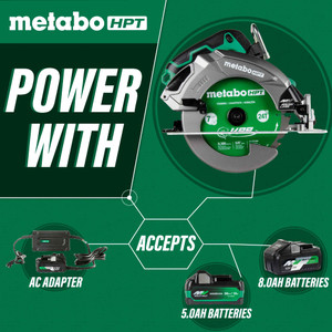 Metabo HPT HPT-C3607DBQ4M 36V MultiVolt 7-1/4in Circular Saw with Torque Boost Technology Bare Tool