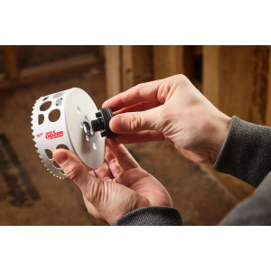 Milwaukee MIL-49-56-7575 2-Pack Large Thread Pin Adapters for QUIK-LOK Arbors