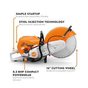 STIHL STIHL-TS910I CUTQUIK 16in Fuel Injected Cut-Off Saw