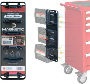 StealthMounts SM-BD-MW18-1-MG Magnetic Battery Holder for M18 Batteries