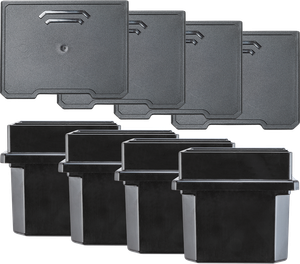 Makita MAK-T-92271 MAKTRAK Deep Standard Upper Bin and Divider Set 4-Pack