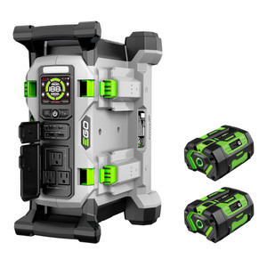 EGO Power EGO-PST1405-2 1400W Portable Power Station with 2x 6.0Ah Batteries