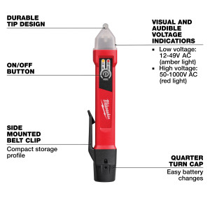 Milwaukee MIL-3208-20 Dual Range Voltage Detector
