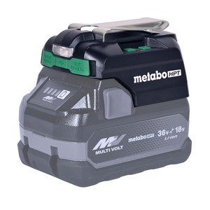 Metabo HPT HPT-UC18DAQ4 18V Charger and USB-C Adapter
