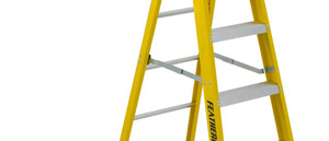 Louisville LOU-6904 Featherlite 4ft Extra-Heavy Duty Fiberglass Stepladder