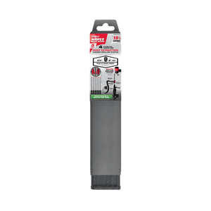 Freud FRE-DMAPLA4560-S6 Diablo AMPED Rebar Demon 3/4in x 8in x 14in SDS-Plus 4-Cutter FCH Dust Extraction Hammer Drill Bit 5-Pack