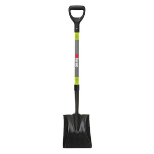 Garant GRA-85642 D-Handle Square Point Shovel, Fiberglass Handle