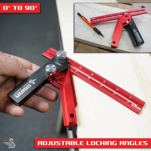 Swan Tool Group SWAN-ACS200 Ridgway Adjustable Carpenter Square