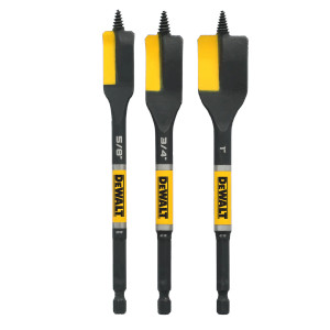 DEWALT DEW-DWAWDNS3PC ELITE SERIES Nail Cutting Spade Bit Set 3-Piece