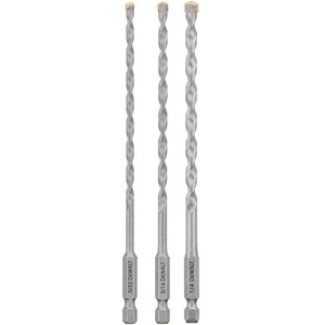 DEWALT DEW-DWA5103 3pc Impact Ready Masonry Bit set