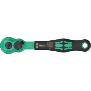 Wera Tools WERA-05005600001 8010 A Zyklop Comfort Ratchet w/ Reversing Lever, 1/4in Drive, 1/4in x 144mm