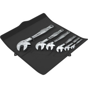 Wera Tools WERA-05020111001 6004 Joker 6 Set 1 Self-Setting Spanner Set, 6pc