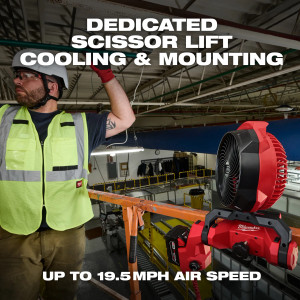 Milwaukee MIL-0817-20 M18 Brushless Scissor Lift Fan