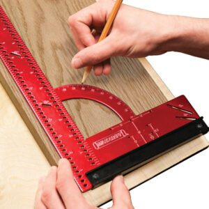 Milescraft MILE-8410 MC-Square 300 Imperial 12in Aluminum Framing & Woodworking Square