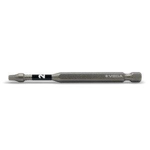 Vega VEGA-T190R2A-P10 Impactech Square (Robertson) #2 Power Bit 3-1/2in 2-Pack