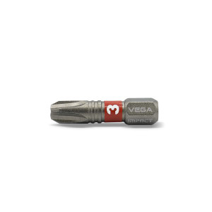 Vega VEGA-T125P3A-C5 T125P3A-C5 Impactech Phillips #3 Insert Bit 1in 5-Pack