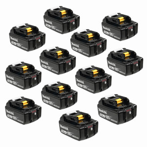 Makita MAK-196675-2 BL1850B 18V 5.0Ah Li-Ion Battery, 10-Pack