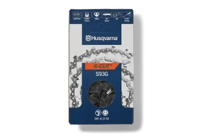 Husqvarna X-Cut S93G 16in Chainsaw Chain - 3/8in Mini (Low-Profile), .050in Gauge, 56 Drive Links