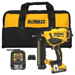 DEWALT DEW-DCN210E1 20V MAX XR 18GA Brad Nailer 2.0Ah Kit
