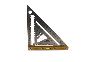 Martinez MTZ-4296_GL Titanium Rapid Square, Metric, Gold