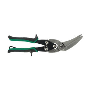 Malco MAL-AV73 Long Cut AVs Right Offset Metal Cutting Snip 2-1/4in Green Grip