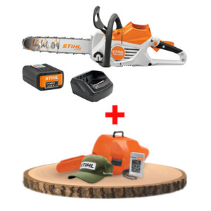 STIHL STIHL-MSA220C-16-PROMO MSA 220 C-B 36V Brushless 16in Battery Chainsaw with Wood-Pro Kit