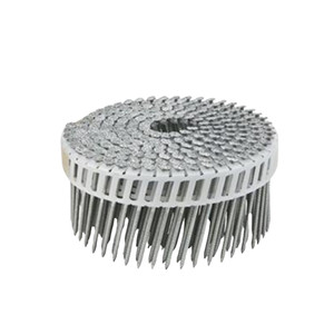 Metabo HPT HPT-13376HPT 2in x .092in Ring Shank Hot-Dipped Galvanized Fiber Cement Round Head Plastic Sheet Coil Nails 6000-Pack