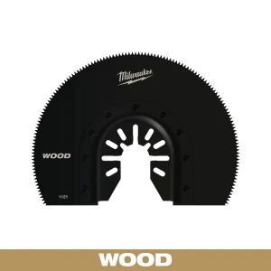 Milwaukee 49-25-1121 3-1/2in Segmented HCS Wood Multi-Tool Blade