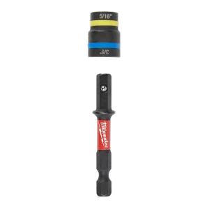 Milwaukee SHOCKWAVE QUIK-CLEAR 2-in-1 Magnetic Nut Driver 5/16in and 3/8in